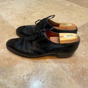 Polo Ralph Lauren Black Dress Wing Tip